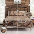 thumbnail image 2 of Realtree Edge Camo Sheet Set Twin – 3-Piece Microfiber, 15" Deep Pocket, 2 of 7