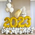 thumbnail image 6 of 40 Inch Gold Number Balloons, Helium Mylar Foil Number Balloons for Birthday, Number 2 Balloon for 2st Birthday Decorations for Kids, Anniversary Party Decorations Supplies, 6 of 7