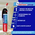 thumbnail image 6 of Loctite Power Grab Construction Adhesive All Purpose, Pack of 1, White 7.5 fl oz Pressure Pack, 6 of 12