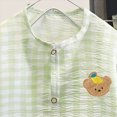 thumbnail image 4 of NOLDARES Baby Girl Clothes Infant Toddler Girl Outfit Long Sleeve Shirts Top Rufffle Pants Little Girls Clothes(Green,11-12 Y ), 4 of 4