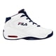 thumbnail image 1 of Tenis Fila Hombre Slam 19 VIZ Basquetbol Deportivos Ligeros blanco 25 FILA 807125, 1 of 4