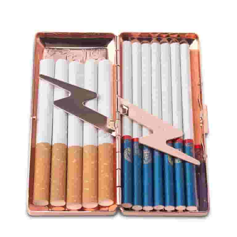 sealed cigarette case Amazon.com: Cigarette Drying Box Cigarette Cases & Dispensers Suitable for Work Travel and Dining Can Protect Cigarettes from Water Erosion Magic Garden Maze Hard Cigarette Case : Industrial & Set of 2 Metal-Plated 100s