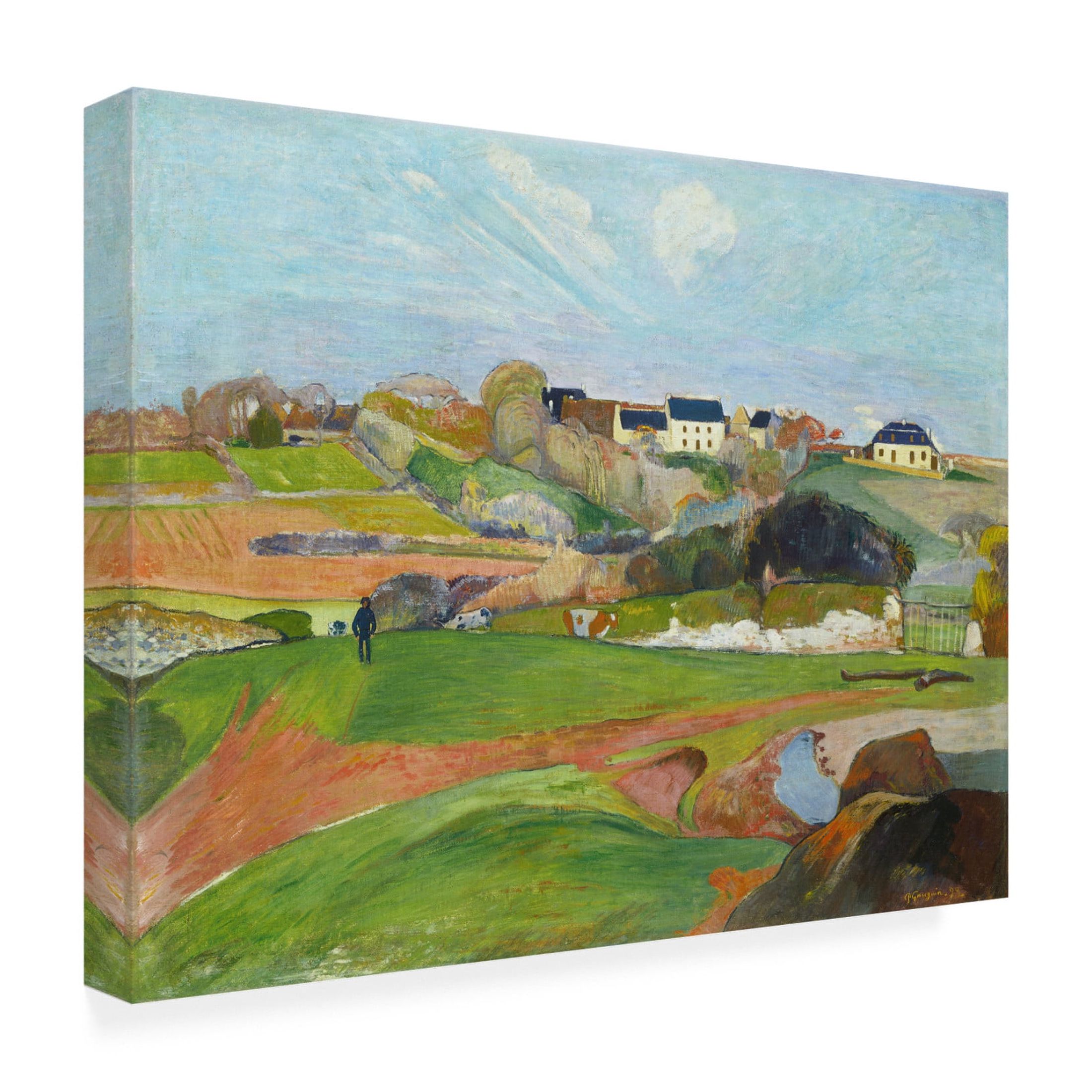 Trademark Fine Art Paul Gauguin  Gaugin Landscapes I Canvas Wall Art
