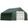 ShelterCoat 28 x 24 ft. Garage Peak Green STD