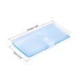 thumbnail image 2 of Uxcell Plastic Business Card Holders Portable Binder Book Name Cards Organizer Blue 1Pack, 2 of 5