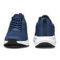 thumbnail image 6 of YHOON Men's Walking Shoes Non Slip Lightweight Breathable Tennis Athletic Sneakers Workout Training Shoe Navy Blue Size 13.5, 6 of 7