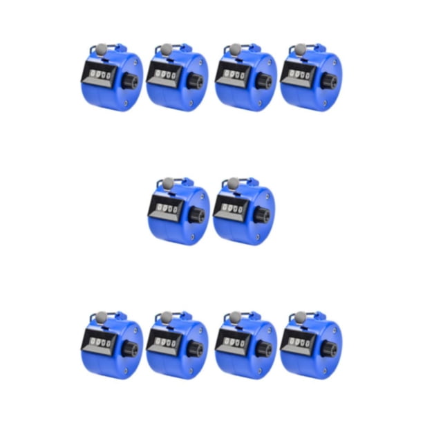 Speravity 2 pack/lote Tally con materiales manuales para un conteo claro y preciso Número de conteo Manual azul Type2 NO2