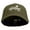 Dk Olive, variant on Hiking Man Typography Embroidered Low Profile Washed Flex Cap - Dk Olive OSFM