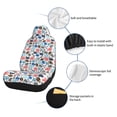 thumbnail image 6 of Pofeuu Sport Items Print Automotive Car Seat Covers Flat Cloth Full Set Seat Covers,Car Seat Covers front seats for Cars Trucks and SUVs-1, 6 of 9