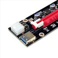 thumbnail image 3 of 10X Mini PCIe To PCI 16X Riser for Laptop External Graphics Card EXP GDC BTC Miner MPCIe To PCI-E Slot Card,Black & red, 3 of 7