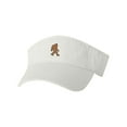 thumbnail image 1 of Adult Bigfoot Sasquatch Embroidered Visor Dad Hat, 1 of 1