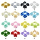 thumbnail image 4 of Flores artificiales Naiovety 50 piezas textura champán 4.5 cm, 4 of 6