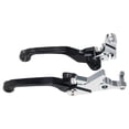 thumbnail image 1 of maskred 2 Pcs Leviers de Frein de Moto Réglables pour Pivot Noir, 1 of 5