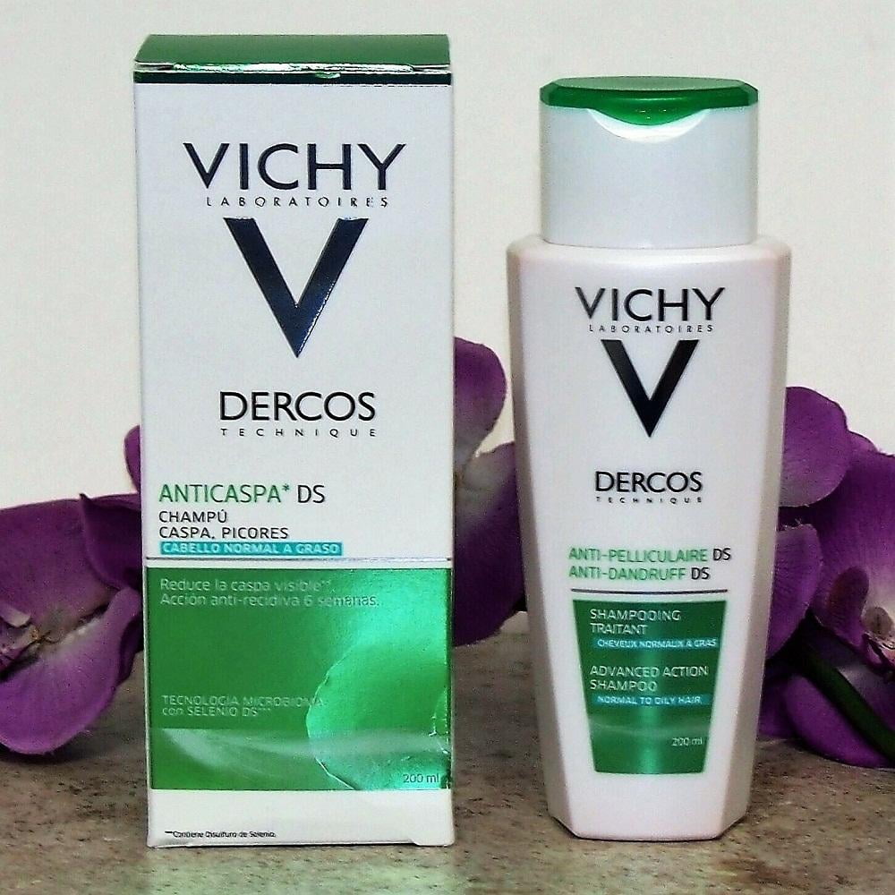 Vichy Green Oily Vichy Dercos Anti Dandruff Shampoo For Normal