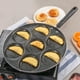 thumbnail image 3 of Sartén Para Cocinar Huevos Fritos, Sartén De Aluminio Con 7 Agujeros Redondos Para Estufa De Gas, Estufa De Cerámica Eléctrica, 3 of 7