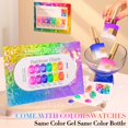 thumbnail image 2 of Set de esmaltes en gel Double Rhythm, 6 unidades, 15 ml, Soak Off Jelly Neon, 2 of 9