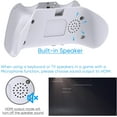 thumbnail image 3 of Wireless Keyboard Chatpad for PS5 Controller, Bluetooth 3.0 Chatpad DualSense Controller Accessories for Playstation 5 with Keyboard & Built-in Speaker for Messaging & Gaming Live Chat oso de fresa Producto electrónico, 3 of 6