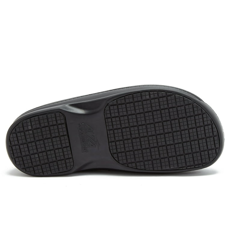 Avia Flame Slip Resistant Clogs for Women, Slip on Work Shoes