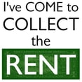 thumbnail image 2 of CafePress - Collect The RENT Mug - 11 oz Ceramic Mug - Novelty Coffee Tea Cup, 2 of 3