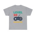 thumbnail image 2 of Level 30 Unlocked Video Gamer 30th Birthday Gift T-Shirt, 2 of 2