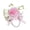 Pink, variant on Classical Pearls Wristlet Wrist Corsage Wrist Flower For Bridal Shower Wedding Photography Accessory Special Occasion