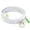 White, variant on Maximm Flat Plug Extension Cord 2 ft with Slim Space-Saving Plug Design, Low Profile Extension Cord 16AWG (White)