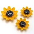 thumbnail image 5 of NICEXMAS Set of 10 Cute Sunflower Fridge Magnets, Realistic Design, Black Kitchen Decor, Home Organization Accessories, 5 of 8