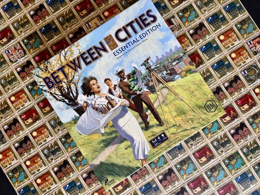 Between Two Cities by Matthew O'Malley & Ben Rosset - A Strategy Board Game from Stonemaier Games