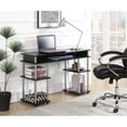 thumbnail image 4 of Convenience Concepts Designs2Go Bureau d'Étudiant Sans Outils, Fini Bois Noir, 4 of 5