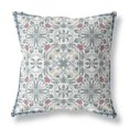 thumbnail image 1 of Amrita Sen Jahan Paisley Oreiller Extérieur Intérieur Soufflé et Fermé par Amrita Sen en Blanc Vert Rouge, 1 of 2