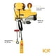 thumbnail image 3 of Polipasto Electrico Y Trole 600 A 990 Kg Con 20m Cable 220 V Kingsman 294320, 3 of 8