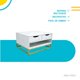 thumbnail image 3 of Mesa para café blanca blanco 15 cm x 15 cm Pido Todo MPC01WH-A2, 3 of 7
