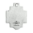 thumbnail image 3 of Head of Christ Sterling Silver Medal Pendant Necklace, 3 of 7