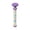 A-57Purple, variant on Pull Type Hand Water Shooter Toy with Flower Shape Grip, Portable Water Blaster Sprayer for Summer Backyard Pool Beach Outdoor Water Fighting Party Supplies