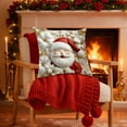 thumbnail image 6 of YIKA Christmas Tree Snowflake Reindeer Pillowcase Christmas Pillow Cover Holiday Decoration Sofa Decoration Linen Pillow Home Sofa Holiday Decoration Pillow Cover 45x45cm B, 6 of 7