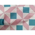thumbnail image 4 of oneOone Cotton Poplin Fabric Triangle|Parallelogram & Square Geometric Printed Craft Fabric BTY 42 Inch Wide, 4 of 4
