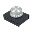 thumbnail image 1 of Controlador de Volumen de Computadora USB Perilla de Control de Volumen de Audio Externo de Altavoz de PC con Función de Silencio de una Tecla Ajustable, 1 of 5
