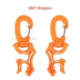 thumbnail image 2 of Double BCD Hose Holder, Diving Hose Clip Rotatable Sturdy Plastic With Snap Hook Buckle For Diving Accessories, 2 of 8