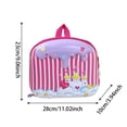 thumbnail image 3 of gcong Stylish School Backpack With Cartoon Ice Rocket Design Rucksack For Everyday Use And Casual Outings Pink, 3 of 8