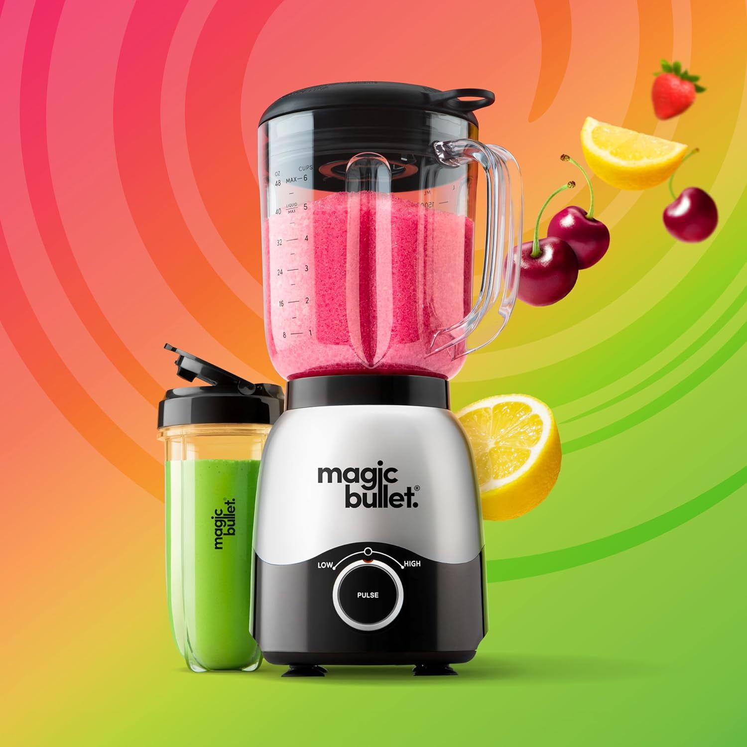 Magic Bullet Combo 600W Blender, Silver