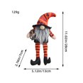 thumbnail image 3 of Adornos de enanos Piernas largas Accesorios de Halloween Decoraciones de mesa de Halloween (C), 3 of 3