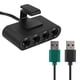 thumbnail image 1 of Adaptador USB de controladores GC de 4 puertos apto para consola Nintendo Switch Wiiu/PC, 1 of 9