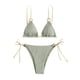 thumbnail image 1 of Conjuntos de bikinis sólidos de encaje de cintura alta dividida para mujer OAVQHLG3B Store  lin121212, 1 of 4