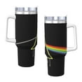 thumbnail image 3 of Bill Cipher 40 OZ Ice Bully Cup with Handle Straw Lid, Double Wall Stainless Steel Insulated Coffee Cup Tumbler, Colorful Mug for Travel Gym Home Outdoor Activities, 3 of 8