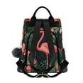 thumbnail image 2 of FORMRS Women's Travel Backpack Purse Anti-Theft Hidden Pockets Casual Shoulder Bag, Red Flamingo Pattern, 2 of 7