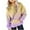 Light Purple, variant on Cute Hoodies For Teen Girls Trendy Preppy Hooded Sweatshirts Oversized Long Sleeve Shirts Gradient Clothes For Girls