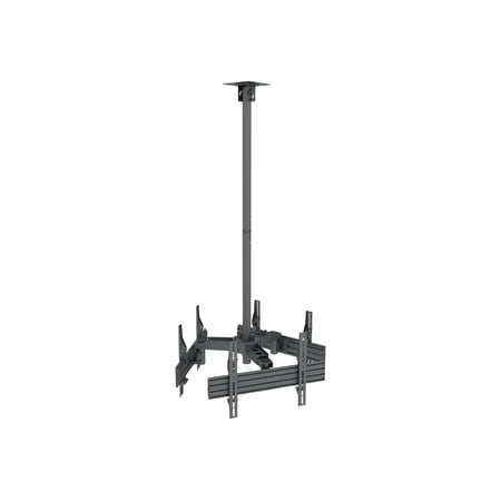 UPC: 0810041731777 | Mount-It! Tilt and Swivel Ceiling Triple TV Mount 66 Lbs. Max (MI-515)
