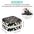 thumbnail image 5 of Christmas Travel Portable Square Jewelry Organizer Box - Earring Holder, Ring, Necklace, Bracelet Storage - Suitable for Girls and Women - Jewelry Stand, Jewelry Boxes, 5 of 6