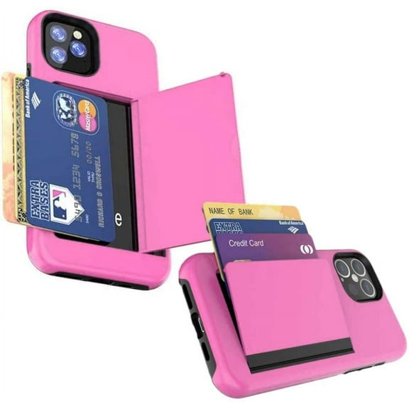 iPhone Hard Back Cover with ID/Credit Card Holder (iPhone12 Pro or iPhone12 Pro Max)