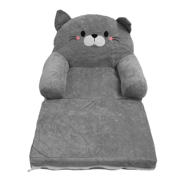 Kids Couch Fold Out Toddler Chair, Flip Out Kid Sofa Bed, Comfy Baby Lounger Chair, 2 in 1 Convertible Sofa to Lounger, Kids Couch Fold Out Toddler Chair, Toddler Couch